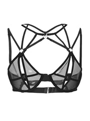 Open Cup Mesh Bra