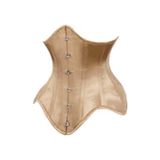 Champagne - Satin Underbust Corset