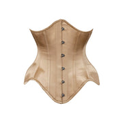 Champagne - Satin Underbust Corset