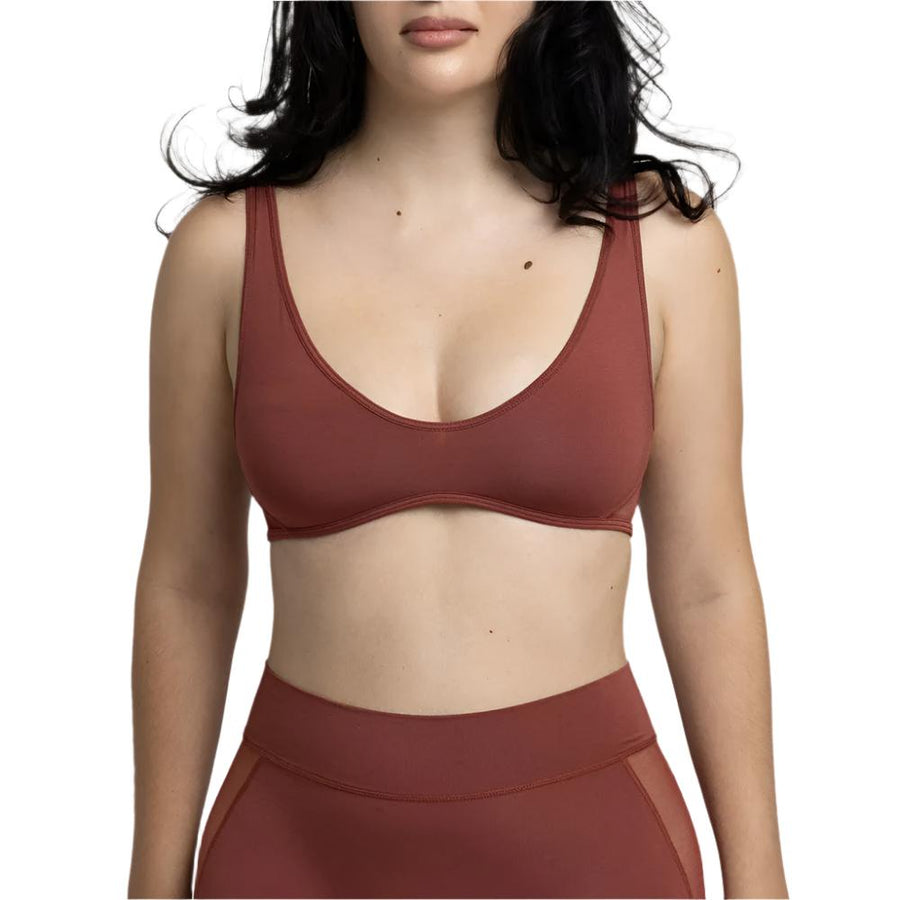 Core Scoop Neck Bralette