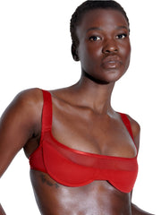 Balconette Mesh Bra