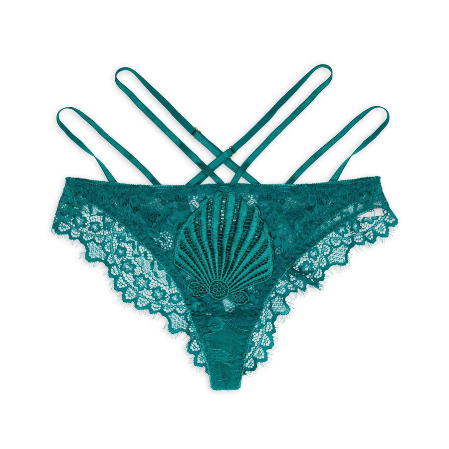 Seashell Lace Ouvert Brief