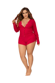 Long Sleeve Sleep Romper