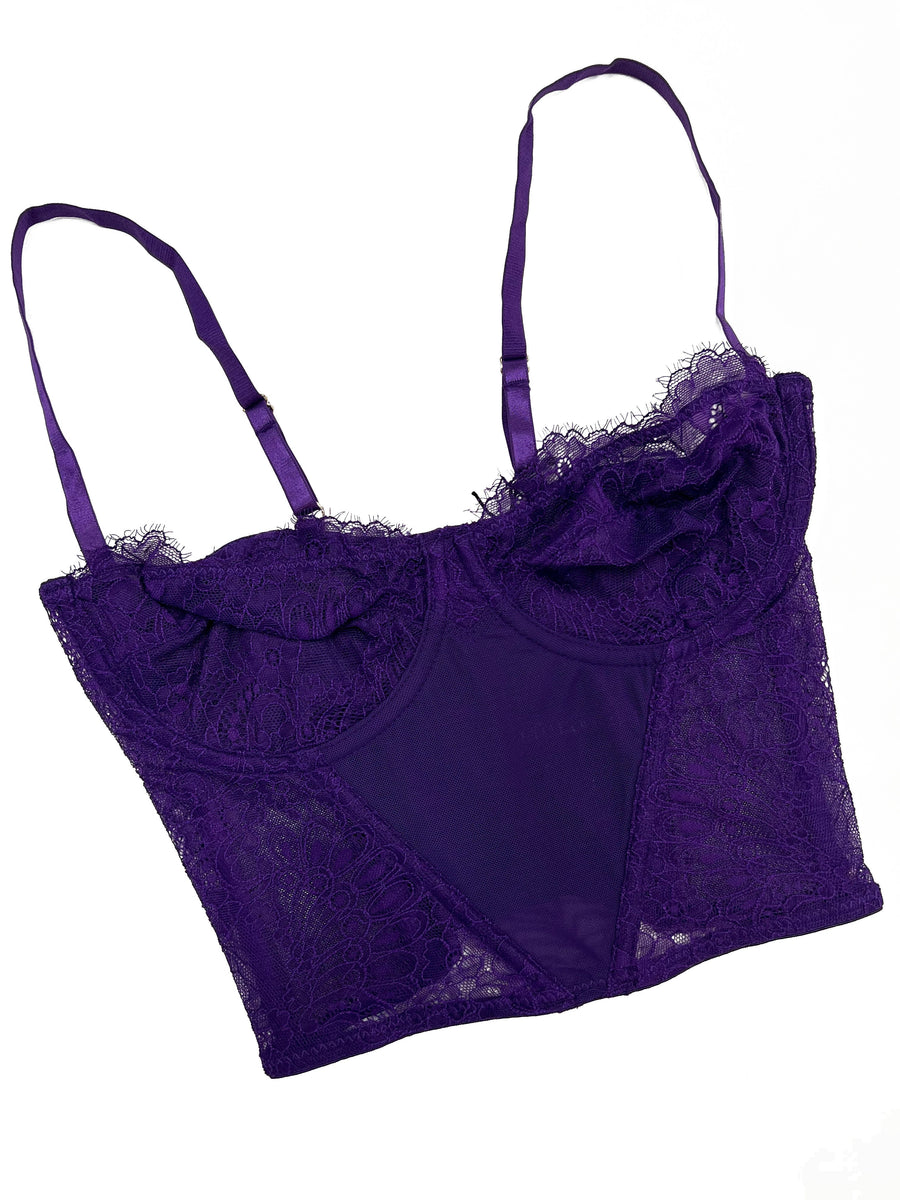 Violet - Lace Bustier